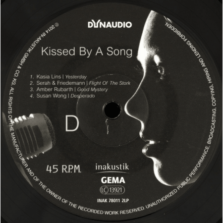 Пластинка LP Dynaudio-Kissed By A Song (2 LP) черный
