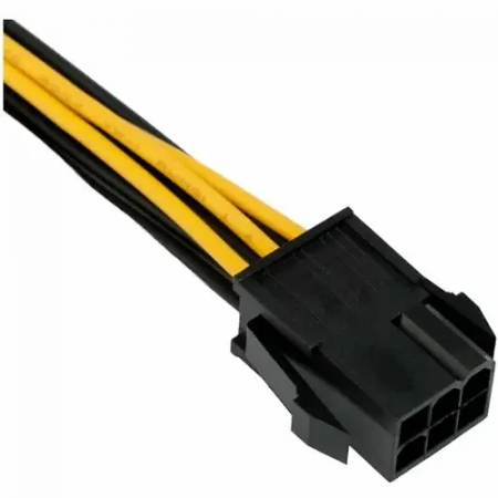Cable 8m - 6f Cablexpert CC-PSU-68-20CM 0.20м черный