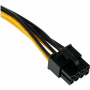 Cable 8m - 6f Cablexpert CC-PSU-68-20CM 0.20м черный
