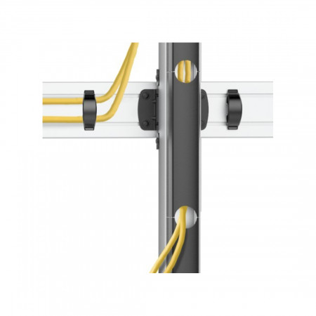 Мобильная стойка для видеостен Brateck LVS02-446FW серебристый