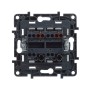 Выключатель Legrand Niloe Step 863508 2х клавишный черный