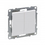 Выключатель Legrand Suno 721108 2 клавишный белый