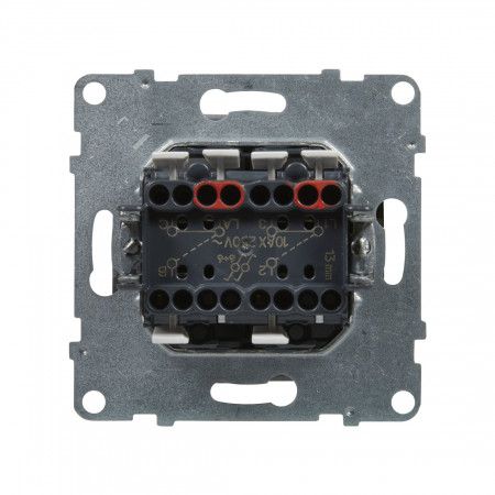 Выключатель Legrand Suno 721108 2 клавишный белый