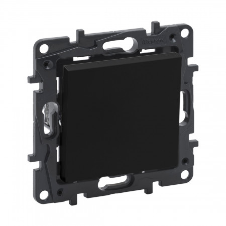 Выключатели Legrand Niloe Step 863507 1 клавишный чёрный