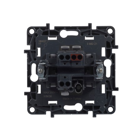 Выключатель Legrand Niloe Step 863306 1 клавишный алюминий