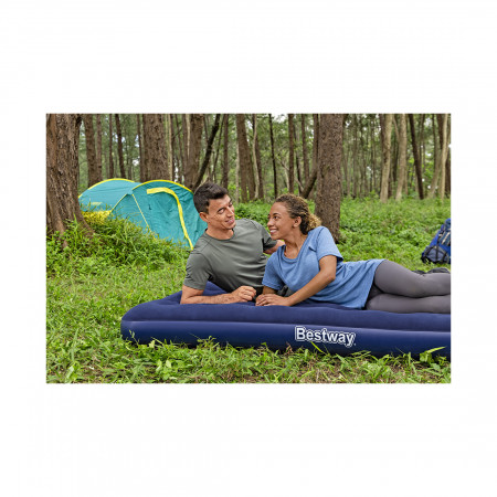 Матрас надувной BESTWAY Classic (Full) (67002) синий 191х137х22см