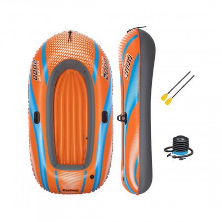 Надувная лодка BESTWAY Kondor 2000 Set (61142) оранжевая