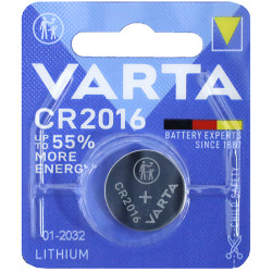 Батарейка Varta CR2016 плоская [CR2016] 1шт серебристый