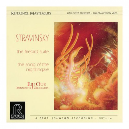 Пластинка LP Stravinsky черный