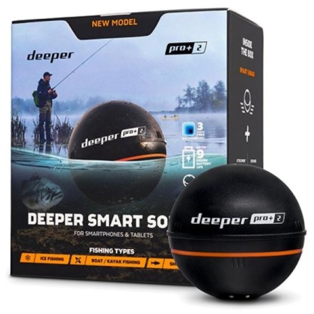 Эхолот Deeper Smart Sonar PRO+ 2 черный