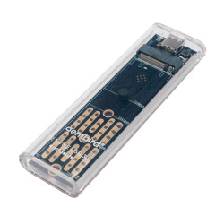 M2" Внешний бокс Gembird EEM2-NVME-2 прозрачный