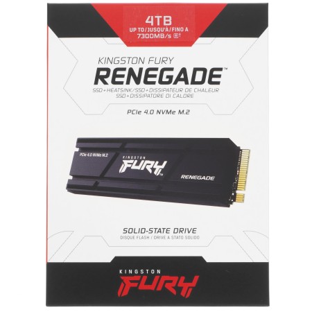 4 ТБ SSD диск Kingston Renegade (SFYRDK/4000G) черный