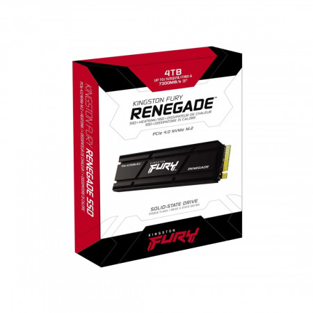 4000 ГБ SSD диск Kingston FURY Renegade SFYRDK/4000G (SFYRDK/4000G) черный