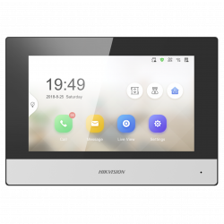 7" Монитор видеодомофона Hikvision DS-KH6320-WTE1 черный