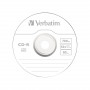 CD-диск Verbatim 43437 CD-R, 0.7 ГБ, Cake Box, 52x, 10 шт синий