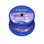 DVD-Диск Verbatim 43550 DVD+R, 4.7 ГБ, 16х, 50 шт серый