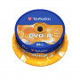 DVD-диск Verbatim 43522 DVD-R, 4.7 ГБ, 16х, 25шт серый