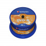 DVD-диск Verbatim 43548 DVD-R, 4.7 ГБ, 16х, 50шт серый
