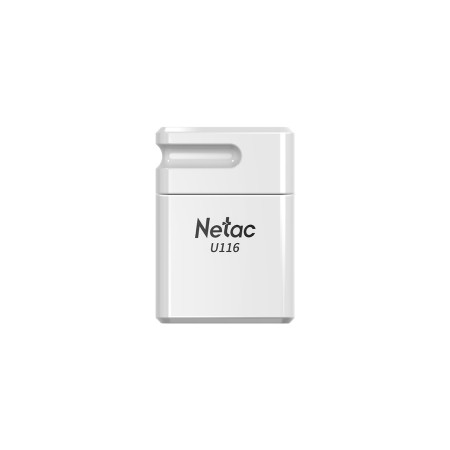 16 ГБ USB Флеш-накопитель Netac U116 (NT03U116N-016G-20WH) белый