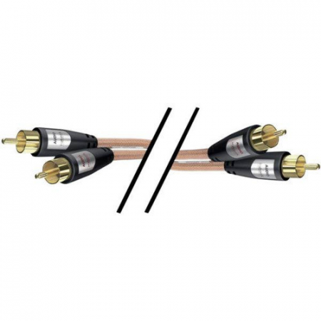 Кабель RCA - RCA Inakustik Star Audio Cable (4001985511112) 0.75 м черный