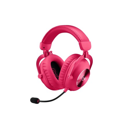 Наушники Logitech PRO X 2 LIGHTSPEED Magenta (981-001275) розовый
