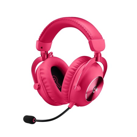 Наушники Logitech PRO X 2 LIGHTSPEED Magenta (981-001275) розовый