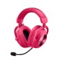 Наушники Logitech PRO X 2 LIGHTSPEED Magenta (981-001275) розовый