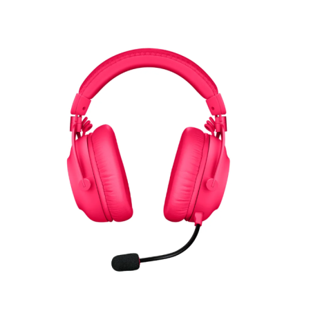 Наушники Logitech PRO X 2 LIGHTSPEED Magenta (981-001275) розовый