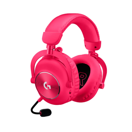 Наушники Logitech PRO X 2 LIGHTSPEED Magenta (981-001275) розовый