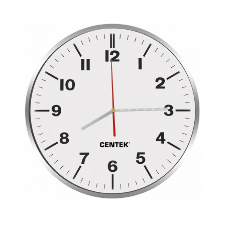 Часы настенные Centek СТ-7100 (CT-7100 White) белый