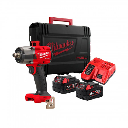 Гайковерт Milwaukee M18 FMTIW2F12-502X FUEL (4933478450) красный