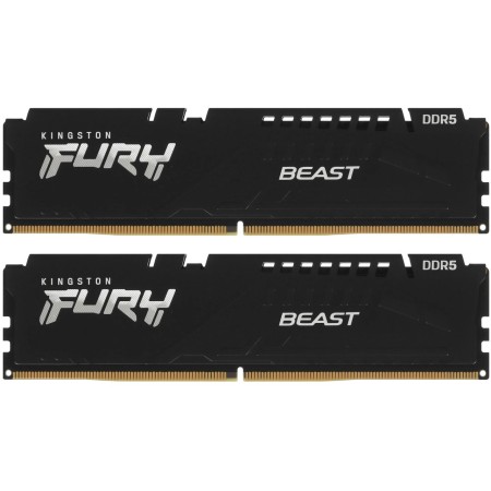 Оперативная память Kingston Fury Beast (KF564C32BBEAK2-32) 32 ГБ черный