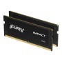 Оперативная память Kingston FURY Impact (KF548S38IBK2-32) 32 ГБ черный