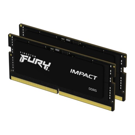 Оперативная память Kingston FURY Impact (KF548S38IBK2-32) 32 ГБ черный
