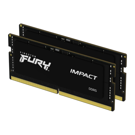 Оперативная память Kingston FURY Impact (KF548S38IBK2-32) 32 ГБ черный