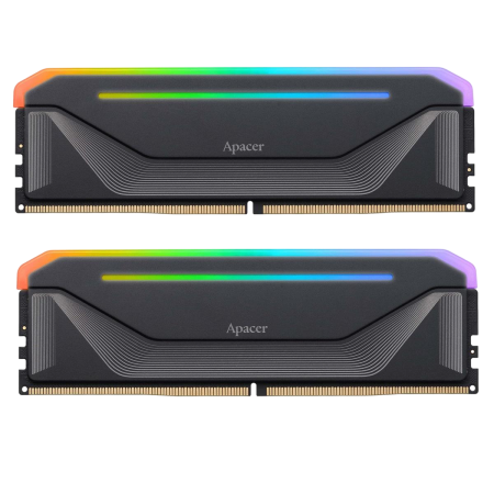 Оперативная память Apacer NOX RGB (AH5U32G60C622NBAA-2) 32 ГБ черный