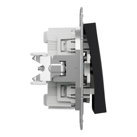 Выключатель Schneider Electric Asfora EPH0600171 2х клавишный антрацит