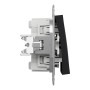 Выключатель Schneider Electric Asfora EPH0600171 2х клавишный антрацит