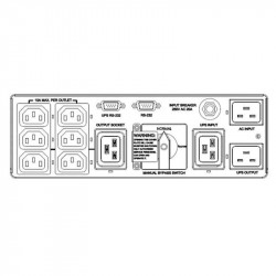 Байпас Delta MBB 2/3kVA (IEC C13x6,C19x1) (PDB1211A231035) серый