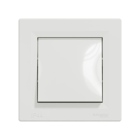 Выключатель Schneider Electric Asfora EPH0400421 1 клавишный белый