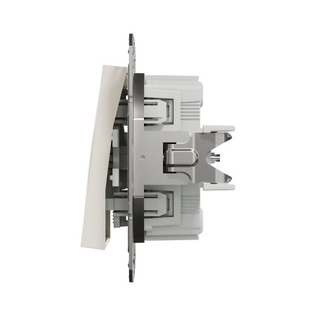 Выключатель Schneider Electric Asfora EPH0470123 1 клавишный кремовый