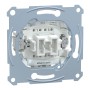 Выключатель Schneider Electric Merten MTN3117-0000 1 клавишный белый