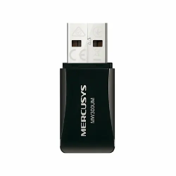 Wi-Fi адаптер беспроводной Mercusys MW300UM (MW300UM(EU)) черный