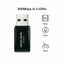 Wi-Fi адаптер беспроводной Mercusys MW300UM (MW300UM(EU)) черный