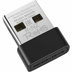 Wi-Fi адаптер Mercusys MA20N (MA20N(EU)) черный