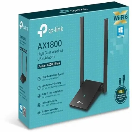 Wi-Fi адаптер Tp-Link Archer TX20U (Archer TX20U(EU)) черный