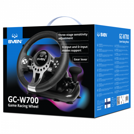 Игровой руль SVEN GC-W700 (SV-017996) черный