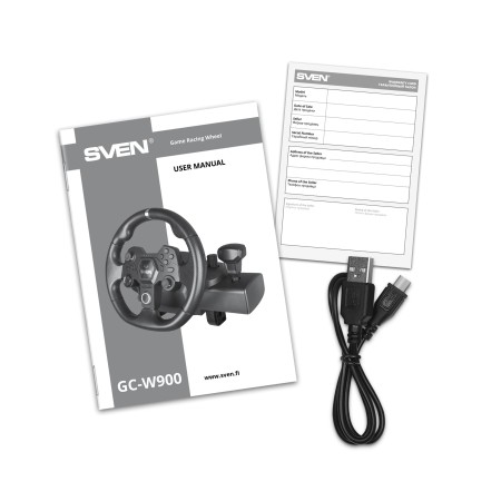 Игровой руль SVEN GC-W900 (SV-019686) черный