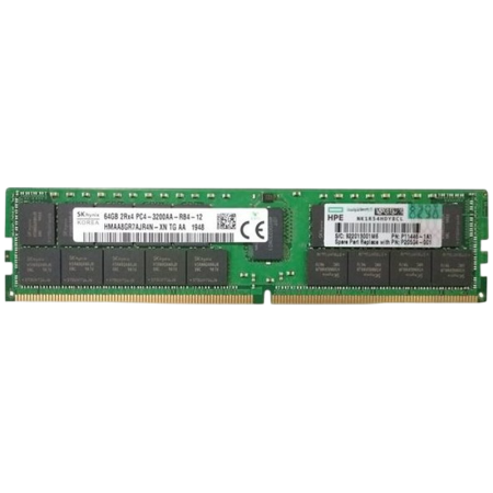 Оперативная память HPE P56431-B21 64 ГБ зеленый