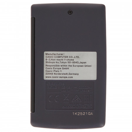 Калькулятор карманный CASIO HL-820LV-BK-W-GP черный